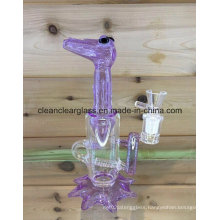 Factory Wholesale Frog Shaped Glass Water Pipe Smoking Pipe Glass Pipe